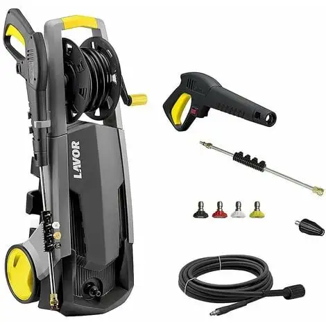 Lavor - Nettoyeur Haute Pression à Eau Froide 2100 W 140 Bar Débit 400 L/h Avec Accessoires - PASCAL 20 PLUS 1 Lavor - Nettoyeur Haute Pression à Eau Froide 2100 W 140 Bar Débit 400 L/h Avec Accessoires - PASCAL 20 PLUS